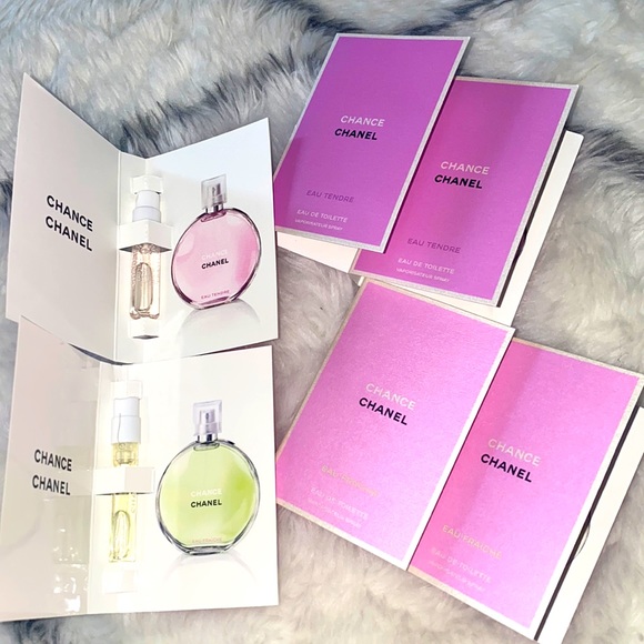 CHANEL Other - 3 CHANCE CHANEL EAU TENDRE and 3 EAU FRAICHE!